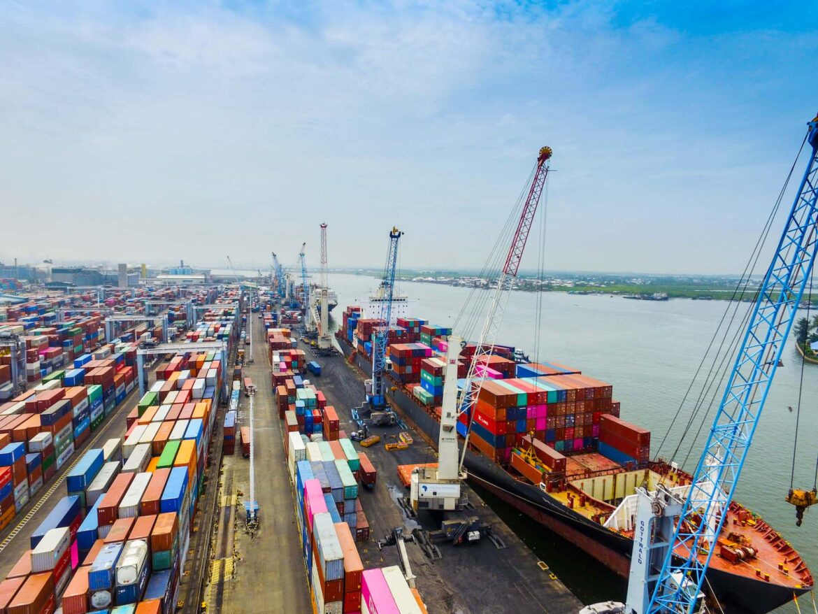 Lagos seaport TEUs